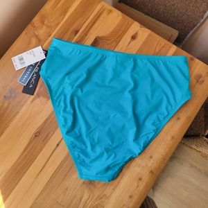 Island Goddess Side Shirred High- Waist bottom